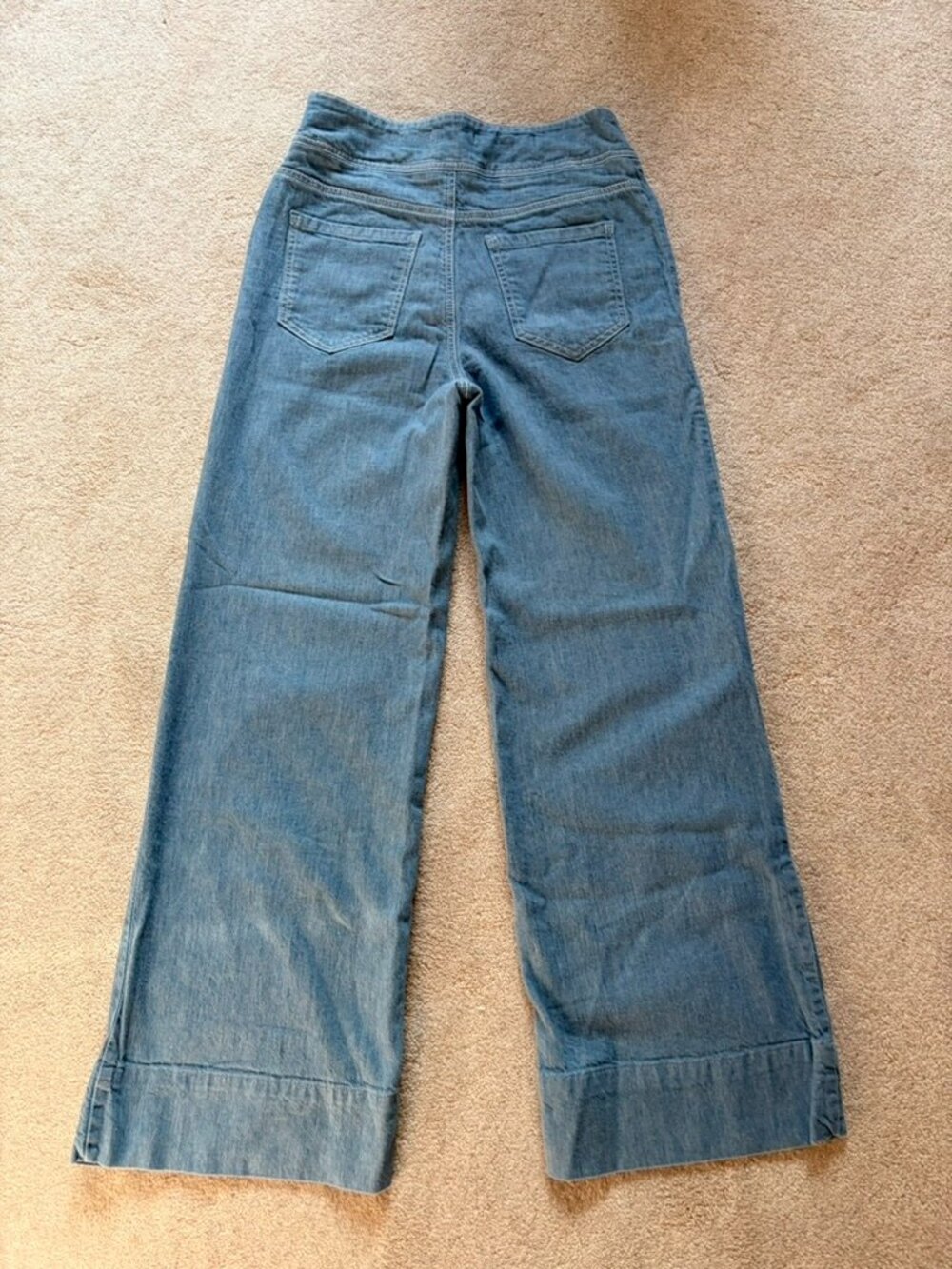 Pilcro and the Letterpress High-Waisted Wide Leg Jeans | Size 27 | Anthropologie - Picture 5 of 6